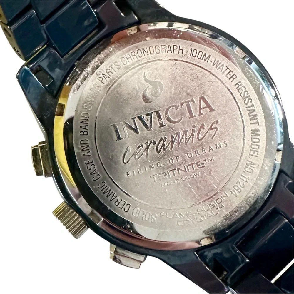 Invicta Ceramics Men Model 11264 - Men’s Watch Quartz